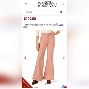 COPY - Wrangler Wanderer Hugh rise jeans